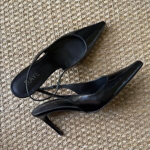 Bobby Pump RAYE Slingback Heels Size 9 Neutral Chic Date Night Wedding